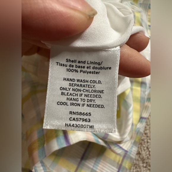 Halogen Atlantic Pacific Women's NWT Prairiecore Plaid Ruffle Midi Dress Small - Picture 7 of 8